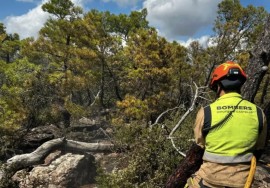 Estabilizado el incendio de la Calderona