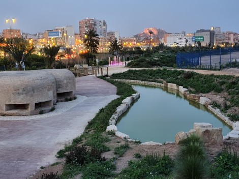 Vecinos del Parque del Mar de Alicante instan a desafectar la zona verde para mejorar su estado