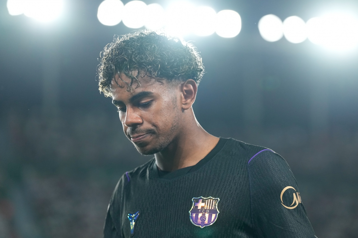 Lamine fue sustituido en la segunda mitad