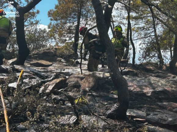 Gátova recibirá 200.000 euros para la recuperación de las zonas afectadas por el incendio forestal 