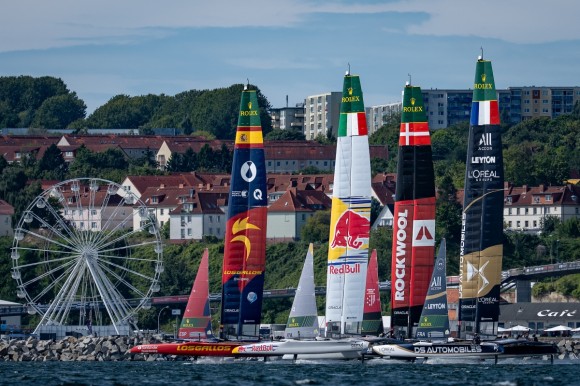 Valencia acoge a Los Gallos SailGP Team en casa tras encadenar tres podios y récord de velocidad