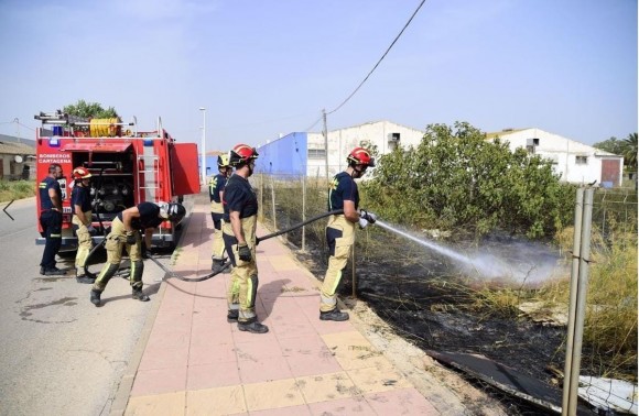 CSIF reclama un parque de bomberos en La Manga por los tiempos de respuesta de hasta 30 minutos