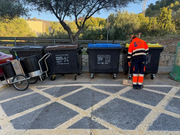 Benicàssim incrementa la recogida selectiva de envases de plástico un 62,15% durante el último año