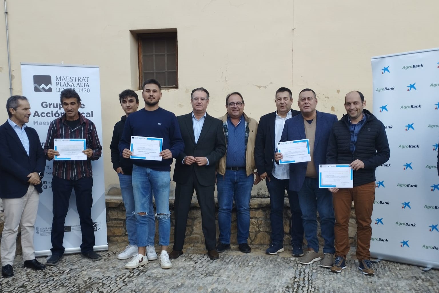 El GAL Maestrat Plana Alta y CaixaBank premian cuatro proyectos de emprendimiento rural