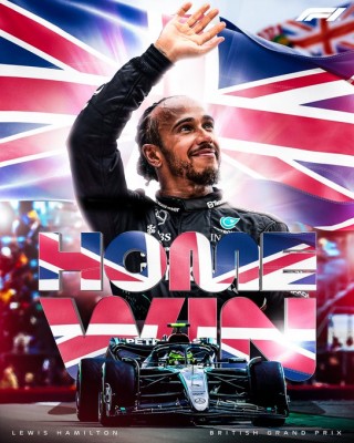 Hamilton gana en Silverstone y eleva a 104 su propio récord histórico de triunfos en la F1