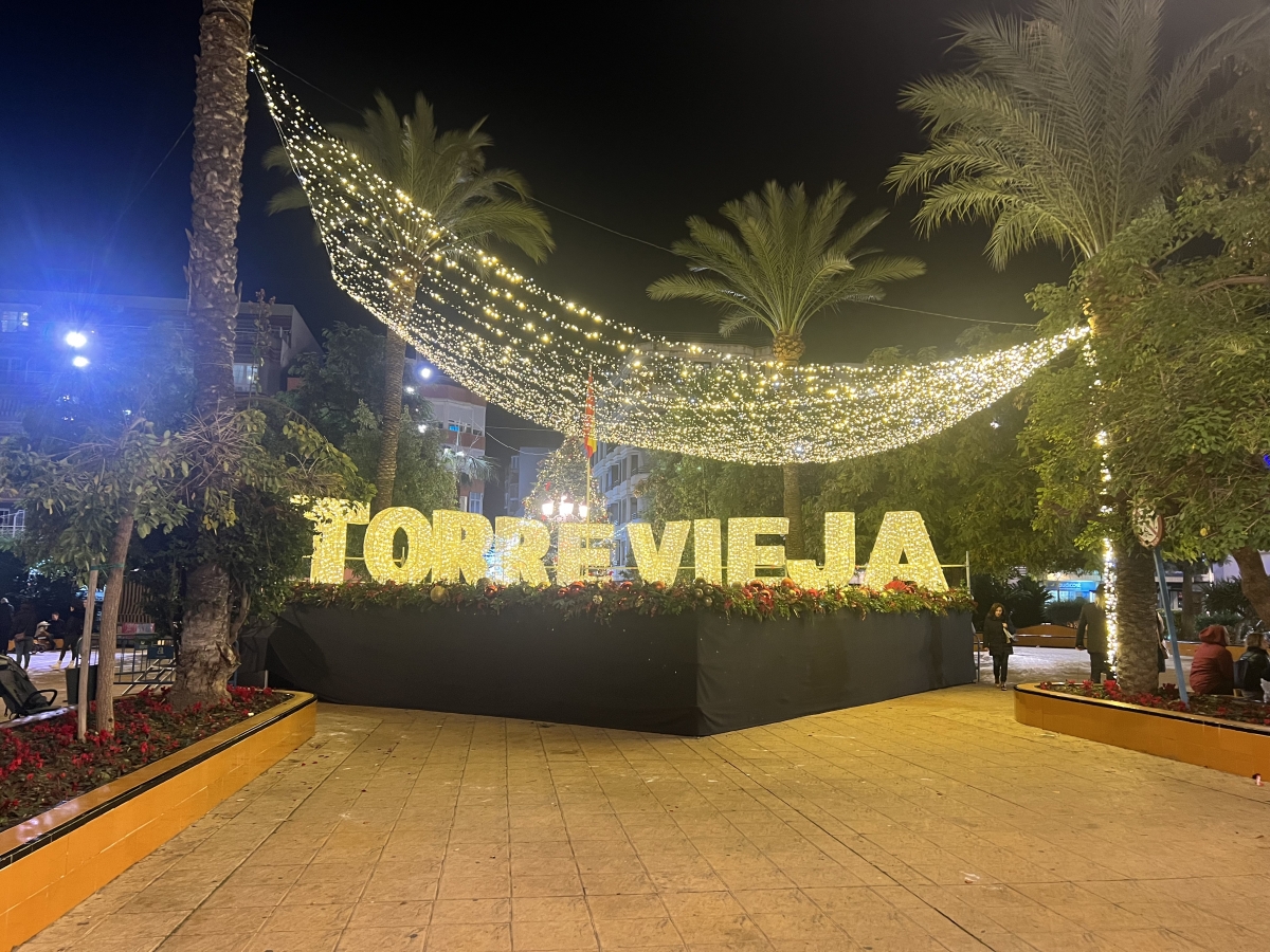 Torrevieja licita por 761.000 euros un ambicioso alumbrado ornamental con espectáculos de luz y sonido