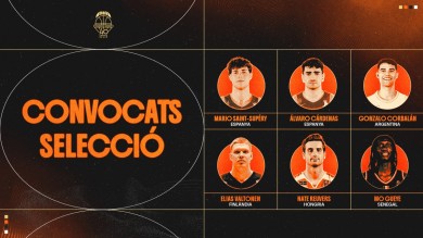Seis jugadores de Valencia Basket jugarán con sus selecciones en las ventanas FIBA de agosto
