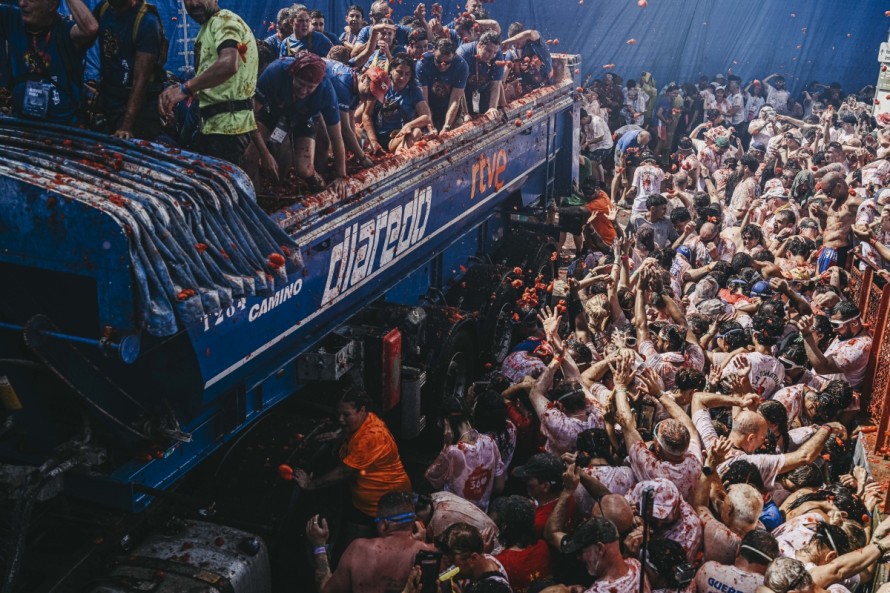 La Tomatina de Buñol 2026, en imágenes