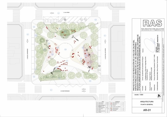 Una única empresa opta a transformar la plaza de la Vega Baja de Guardamar en refugio climático
