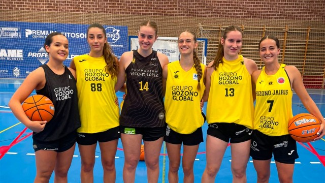 Seis chicas de la cantera realizarán la pretemporada con el Hozono Jairis 