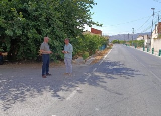 La pedanía murciana de Santa Cruz contará con una nueva acera de unos 400 m² en la Vereda del Catalán