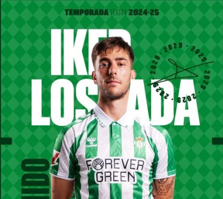 Iker Losada, nuevo jugador del Real Betis hasta 2029