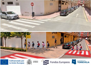 Torrevieja proyecta un camino escolar de 800 metros para conectar los colegios Acequión e Inmaculada