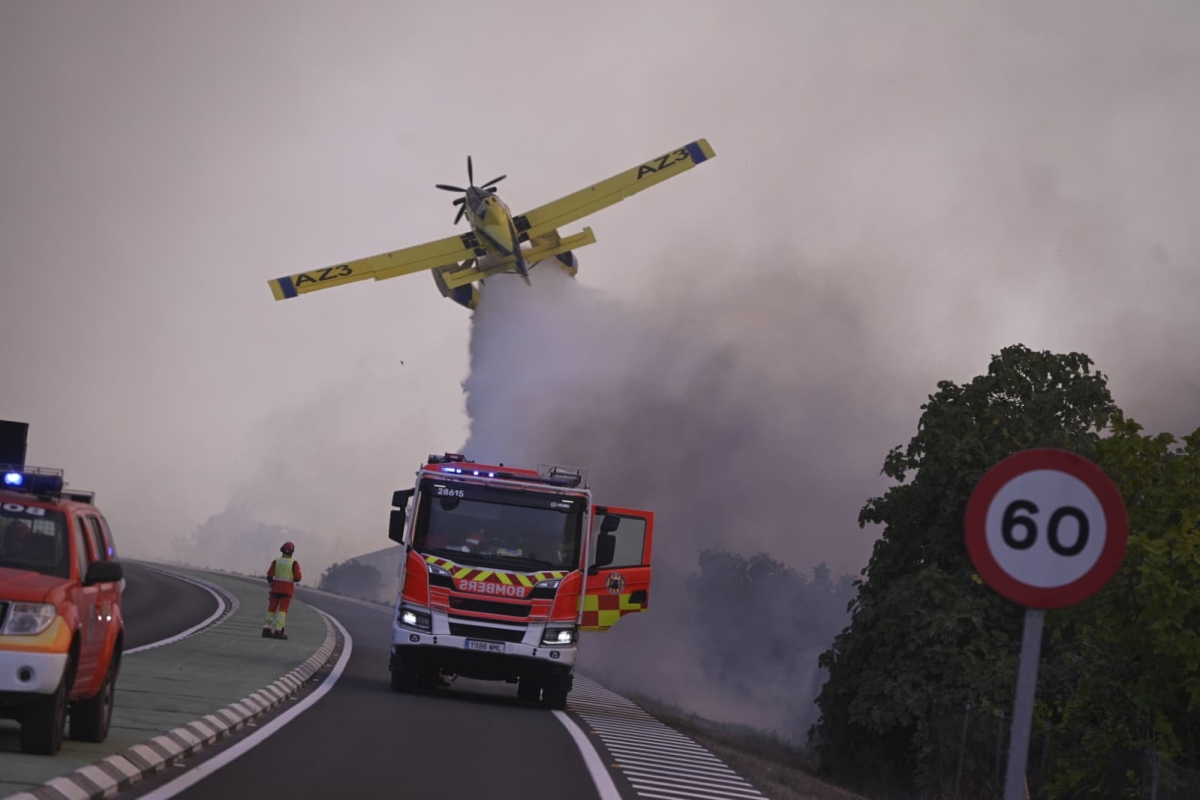 Emergencias eleva a situación 2 del PEIF el incendio en El Saler