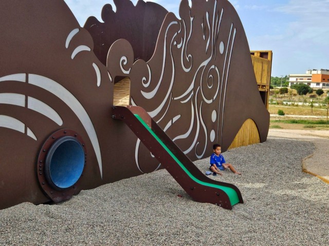 Caravaca despierta al legendario gigante Tomir, protector de la ciudad, para llenar de juegos el Parque Mayrena