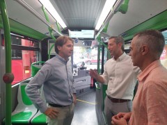 Alicante refuerza la línea de autobús 7P hacia las áreas industriales para cubrir la creciente demanda