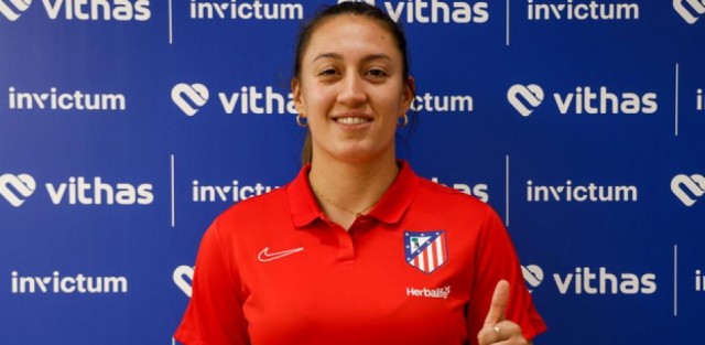 La internacional Fiamma Benítez nueva jugadora del Atlético de Madrid