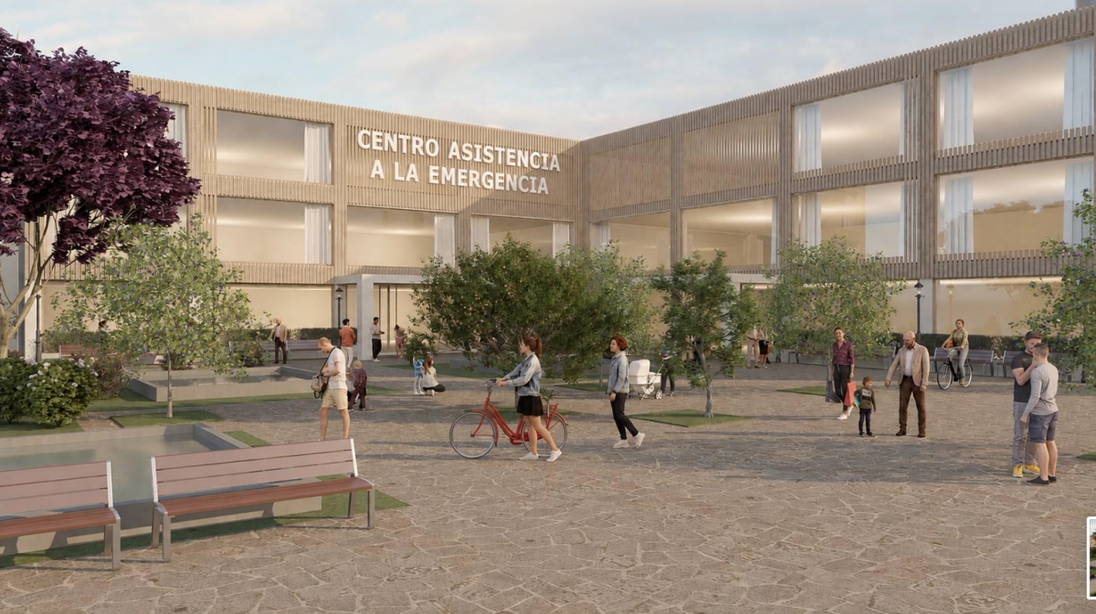Futuro Centro de Atención a las Emergencias de Alfafar. - Foto: AYUNTAMIENTO DE ALFAFAR Futuro Centro de Atención a las Emergencias de Alfafar.