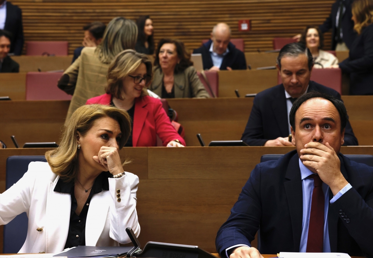 Susana Camarero y Juanfran Pérez Llorca, en una imagen de archivo.