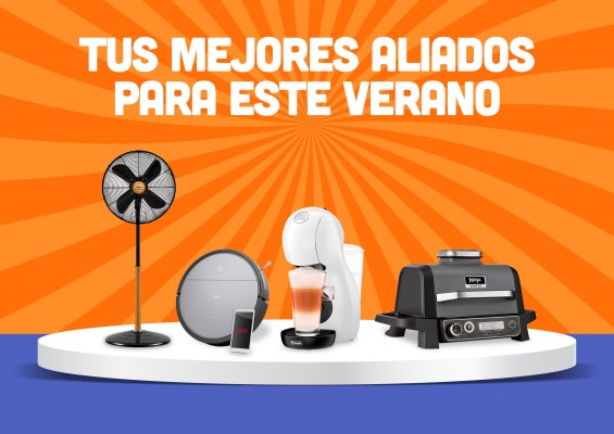 Electrodomésticos imprescindibles para tus vacaciones de verano 