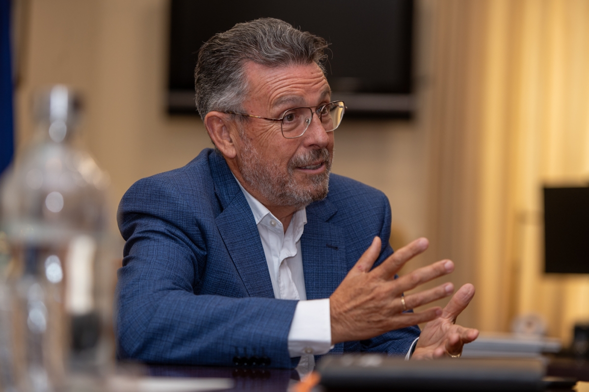 El subdelegado del Gobierno en Alicante, Manuel Pineda.