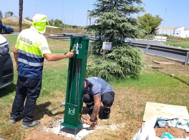 Mancomunitat Horta Sud instalará cien nuevos equipamientos en los carriles de bici de la comarca