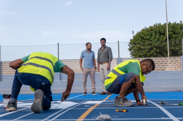 El Ayuntamiento de Cartagena pone a punto los colegios ante el inicio de curso