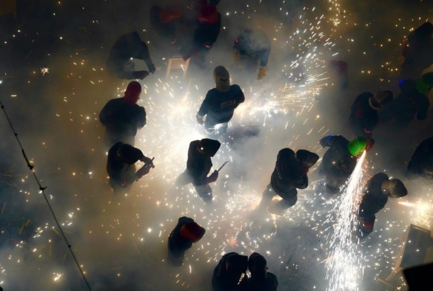 La Cordà hace vibrar Paterna con 22 minutos de fuego intenso y deja 20 heridos