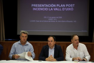 Pérez Llorca anuncia una nueva ley forestal que reduzca los trámites y premie a quien colabora