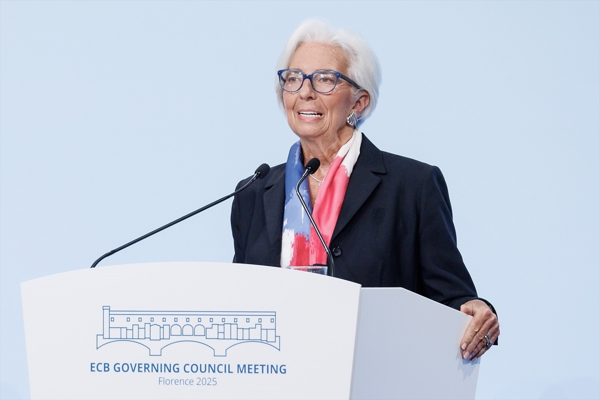 Christine Lagarde, presidenta del BCE.