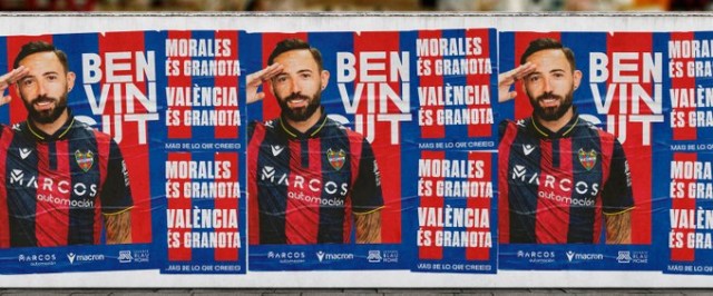 José Morales regresa al Levante UD
