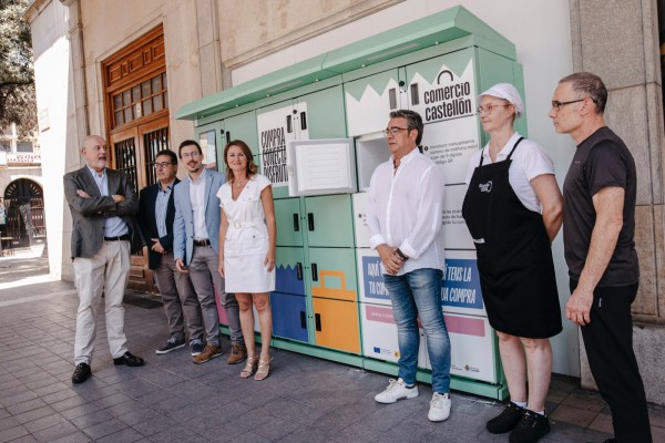 Castelló impulsa la digitalización del comercio local con las taquillas inteligentes y el 'marketplace'