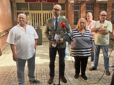 Las obras para crear un espacio deportivo y verde en el solar de La Paz comenzarán en noviembre