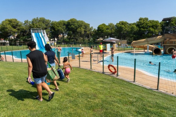 Las piscinas de Tentegorra rozan los 40.000 usuarios tras recuperar su actividad este verano
