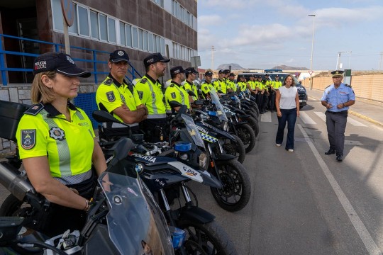 La Policía Local de Cartagena estrena vestuario de alta visibilidad