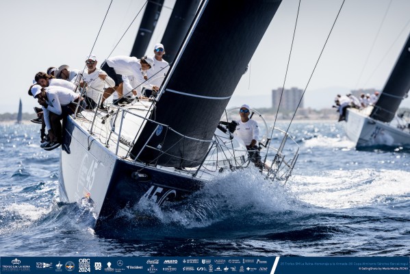 El Lisa R encabeza la flota ORC 0 y Canopo a los ClubSwan 42 en el Trofeo SM de la Reina