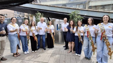 Vila-real estrena en la plaza Mayor una primera fuente de agua refrigerada e instalará tres más