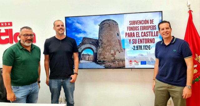 Elda consigue tres millones de fondos europeos para la recuperación del Castillo y su entorno