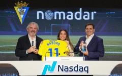 El Cádiz CF, goleado en el Nasdaq: su filial Nomadar se hunde un 93% desde el debut de hace casi un año