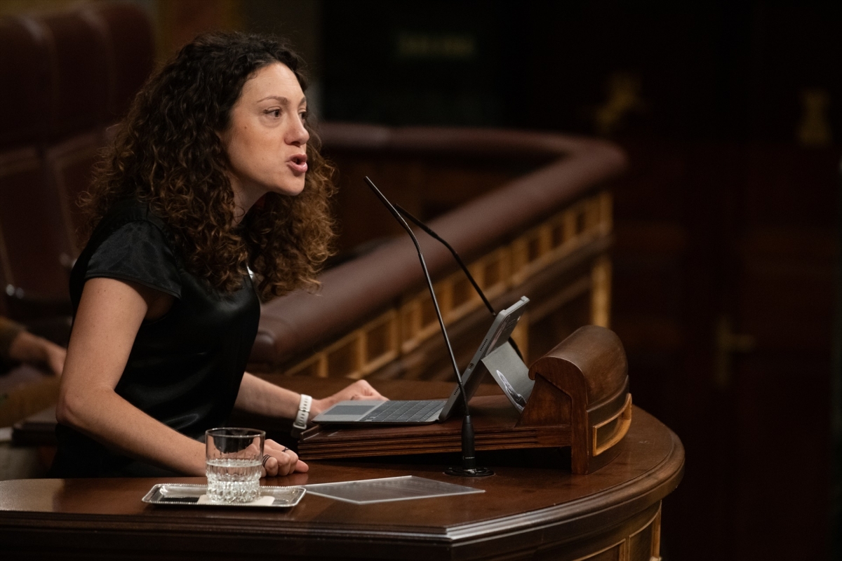 La portavoz adjunta de Sumar en el Congreso y miembro de Comuns, Aina Vidal. - Foto: FERNANDO SÁNCHEZ/EP La portavoz adjunta de Sumar en el Congreso y miembro de Comuns, Aina Vidal.