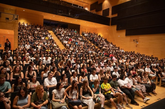 La UJI recibe a cerca de 1.100 estudiantes en la primera de tres sesiones de las Jornadas de Acogida