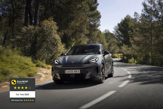 El Cupra Raval obtiene cinco estrellas Euro NCAP bajo el nuevo protocolo de evaluación de seguridad de 2026