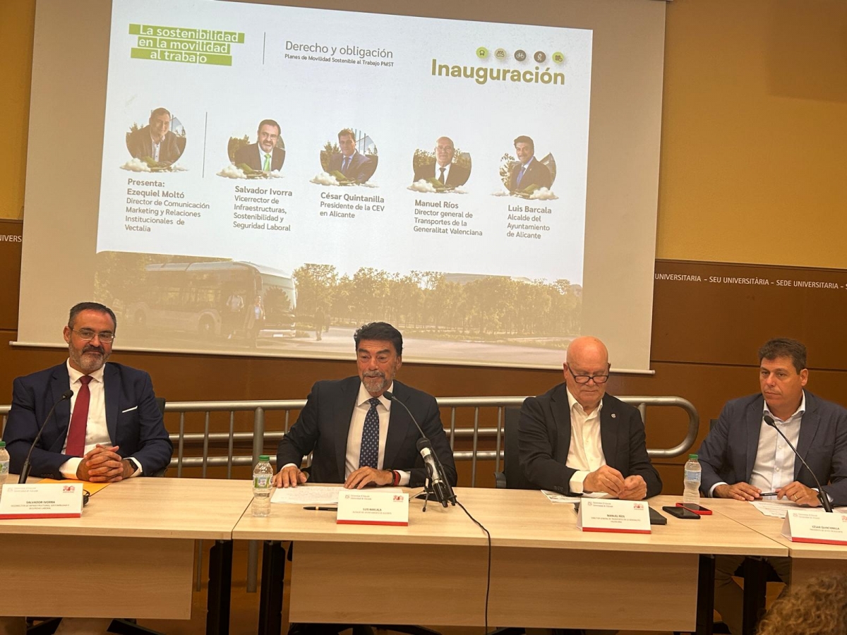 Ivorra, Barcala, Ríos y Quintanilla, en la apertura de la jornada.