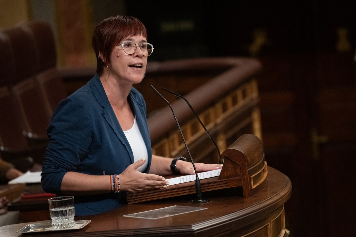 La diputada de Compromís adscrita al Grupo Mixto, Águeda Micó. - Foto: FERNANDO SÁNCHEZ/EP La diputada de Compromís adscrita al Grupo Mixto, Águeda Micó.