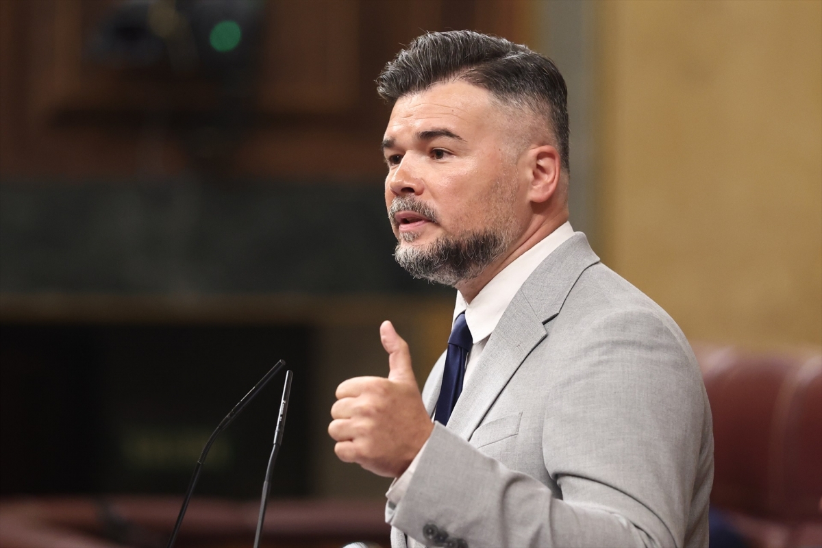 El portavoz de ERC en el Congreso, Gabriel Rufián. - Foto: EDUARDO PARRA/EP El portavoz de ERC en el Congreso, Gabriel Rufián.
