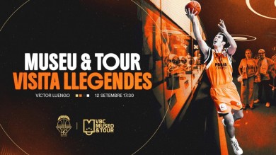 El Museo & Tour de Valencia Basket presenta “Visita Leyendas” en el marco del 40 aniversario