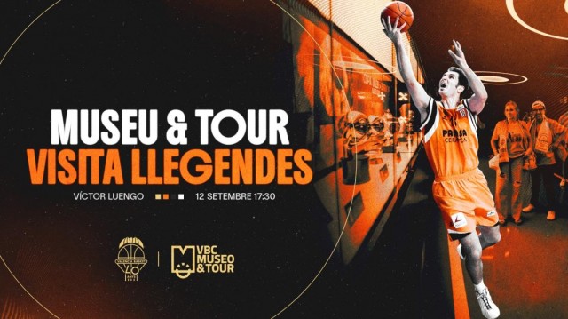 El Museo & Tour de Valencia Basket presenta “Visita Leyendas” en el marco del 40 aniversario