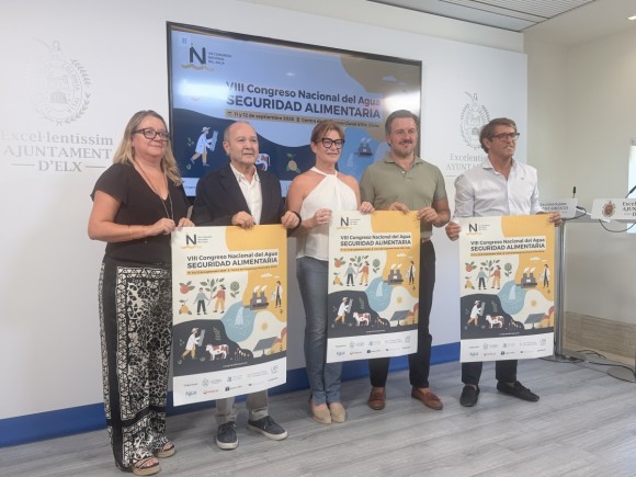 Elche quiere consolidarse como sede del Congreso Nacional del Agua tras repetir por segundo año
