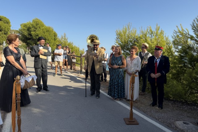 Benicàssim abre el fin de semana modernista de la Belle Époque con la recreación de la llegada del tren