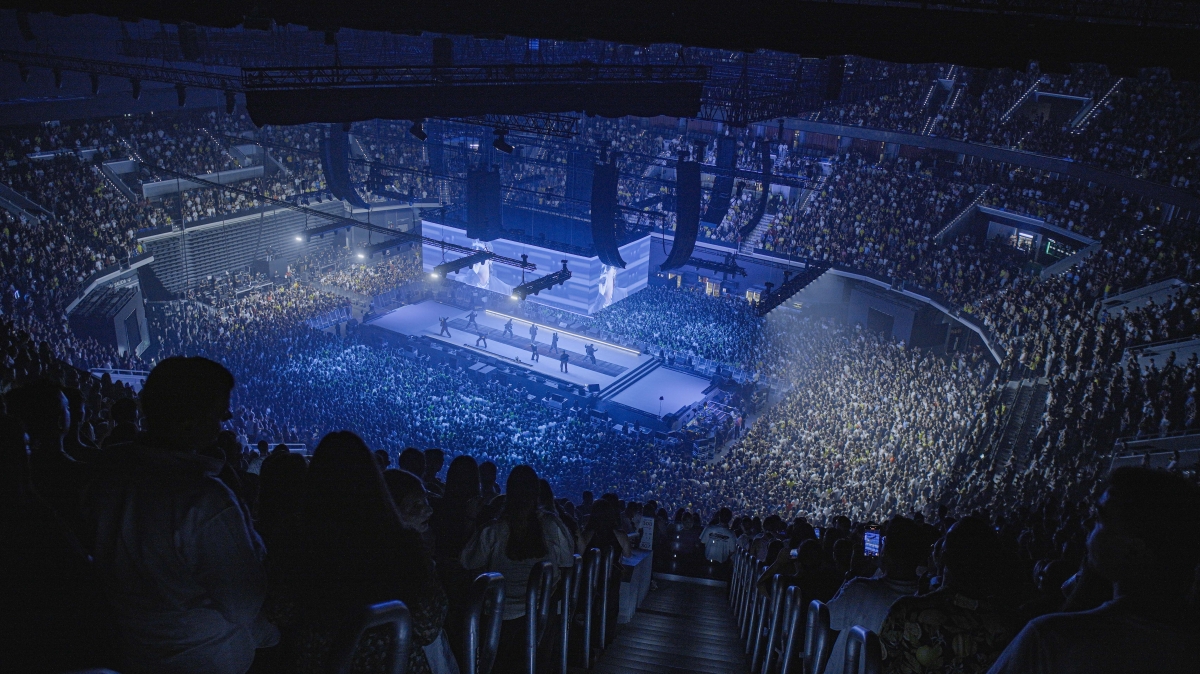 Concierto de Quevedo en el Roig Arena.
